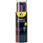 Olovke u boji Adel BlackLine - U tubi, 24 boje