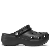 Crocs Natikači Classic Platform Clog 206750 Črna