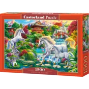 Castorland Vrtna sestavljanka z enorogi 1500 kosov