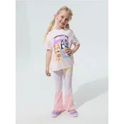 Sinsay - Pamucne zvonaste helanke sa tie-dye uzorkom - šareno