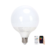 LED RGBW prigušiva sijalica MESH G120 E27/4,9W/230V 2700-6500K + daljinski upravljac - Aigostar