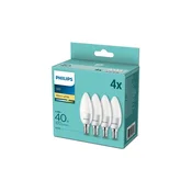 Set od 4 LED sijalice Philips E14/5,5W/230V 2700K