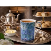Monet Porcelanska skodelica Lokvanji 300 ml Kraljica Izabela kot darilo