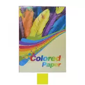 Papir A4 500l jarko žuta