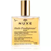 NUXE suho olje za obraz Huile Prodigieuse Riche Multi Purpose Dry Oil (Face, Body, Hair), 100ml