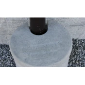 Gorec betonski pokrov z odprtino za žleb, fi 30cm
