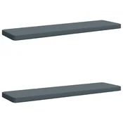 vidaXL Blazine za klopi - 2 kosa VUGHT 2 kos 100% poliester Modra
