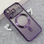 Maska Mag Case Electroplated za iPhone 17 Pro ljubicasta