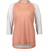 POC MTB Pure jersey majica s 3/4 rukavima Rock Salt/Hydrogen White XS