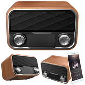 Prenosni akumulatorski 2000mAh bluetooth FM radio USB AUX