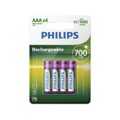 Punjiva baterija Philips AAA HR03 700mAh 1/4