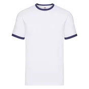 White T-shirt Ringer Fruit of the Loom