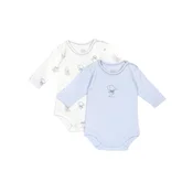 Chicco Pajac/bodi safir/svetlo modra/svetlo siva/bela