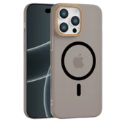 Matte Color MagSafe maska za iPhone 14 Pro Max – siva