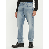 Mustang Jeans hlače Denver 1015522 Modra Straight Fit