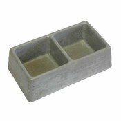 Dvostruka posuda BE-MI beton 2x0,3l