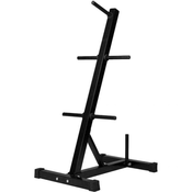 Gorilla Sports Stalak za tegove 30/31 mm (Iskošeni / Crni / do 200 kg) ( 100117-00019-0001 )