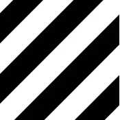 District Lines Black 20x20