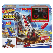 Hot Wheels Monster Trucks Arena: Igralni komplet za dirkalni izziv - pnevmatike HNB87