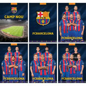 ZVEZEK BARCELONA A4 VISOKI KARO