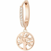 Brosway Bronasti enojni uhani Tree of Life Chakra BHKE006