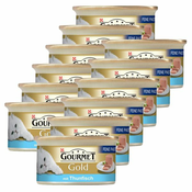 Pločevinka Gourmet GOLD - pašteta s tunino, 12x85g, 9+3 GRATIS