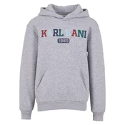 Karl Kani Majica College temno modra/pegasto siva/temno zelena/temno rdeča