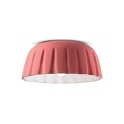 Ferroluce Stropna svetilka Madame Gres keramika višine 17 cm, roza - Dnevna soba/jedilnica - Sodobni