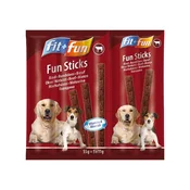 FIT+FUN Palčke Priboljšek za pse Govedina 55 g