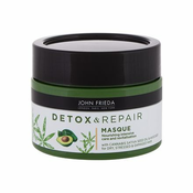 John Frieda Detox & Repair maska za kosu za krhku kosu za oštecenu kosu za suhu kosu 250 ml