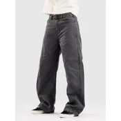 Dickies Imlay Low Waist Barrel Canvas ženske hlače deep depths