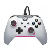 XBOX/PC Wired Controller White Fuse Pink