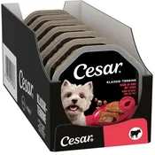 Cesar posodica z govedino in jetri 7 x 150 g