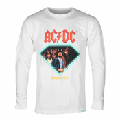 Metalik majica muško AC-DC - Highway To Hell - DIAMOND - WHT_C20DMPC500