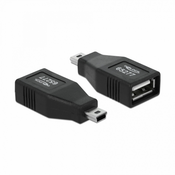 Delock adapter USB mini M 5-pin-USB-A Ž 65277
