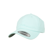 Peached Cotton Twill Dad Cap Diamond Blue