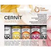 Cernit CEASS007C Set alkoholnega črnila Warm Colors 5 x 20 ml 5 kos