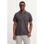 Pamucna polo majica Helly Hansen boja: siva, bez uzorka