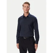 BOSS Srajca Roan-K-F 50571519 Modra Slim Fit