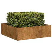 Sadilica boja hrde 100x100x30 cm od pohabanog celika