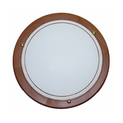 Top Light 5502/40/TD - Plafonsko svetlo 2xE27/60W/230V borovina