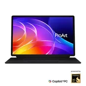 ASUS - ProArt PZ14 14 3K OLED Touchscreen Laptop - Snapdragon X2 Elite (2026) - 16GB Memory - 512GB Storage - Copilot+ PC - Nano Black