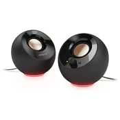 Creative Pebble SE, PC speakers (black, Bluetooth 5.3, USB-C, jack, RGB)