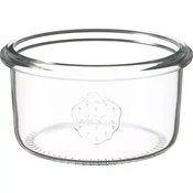 Weck Kozarec za vlaganje brez pokrova 165 ml, komplet 12 kosov, stožčast