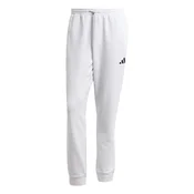 adidas Spodnji del trenirke Essentials Feelcozy Fleece JE3819 Svetlo siva Regular Fit