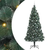 Umjetno božicno drvce s lampicama i setom kuglica Zelena 240 cm