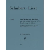SCHUBERT/LISZT:THE MILLER AND THE BROOK FROM DIE SCHONE MULLERIN D795 FOR PIANO
