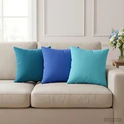 vidaXL Blazina 6 kos HEERLEN Svetlo modra 30 x 30 cm Poliester