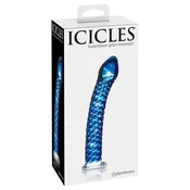 shumee Icicles - Ekskluzivni ukrivljeni stekleni dildo