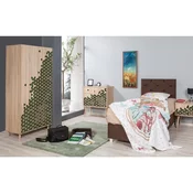 Hanah home Ormar Stil 90x192x52cm Hrast